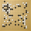 Board position at the end of game KPMC 2017 - Round 3 - Game 14: Kevin Farrell vs Martin Li