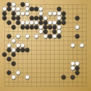 Board position at the end of game KPMC 2017 - Round 3 - Game 15: Chan-fai Tang vs Avalos-Kenyi Kina