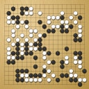 Board position at the end of game KPMC 2017 - Round 4 - Game 13: Kevin Farrell vs Chan-fai Tang