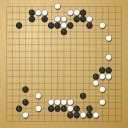 Board position at the end of game KPMC 2017 - Round 4 - Game 15: Erli Qiu vs Shou-kai Lee