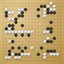 Board position at the end of game KPMC 2017 - Round 5 - Game 17: Shou-kai Lee vs Christopher Welsh