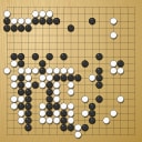 Board position at the end of game KPMC 2017 - Round 5 - Game 18: Erli Qiu vs Mathis Isaksen