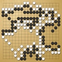 Board position at the end of game KPMC 2018 - Round 1 - Game 22: Andrea Alpizar Viquez vs Xinqiang Lee