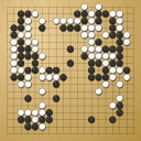 Board position at the end of game KPMC 2018 - Round 1 - Game 14: Matthew John Crossman vs Tal Michaeli