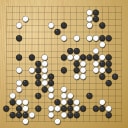 Board position at the end of game KPMC 2018 - Round 2 - Game 7: David Ze-Hua Lu vs Alberto Zingoni