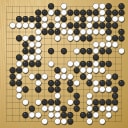 Board position at the end of game KPMC 2018 - Round 4 - Game 12: Justin Ching vs Andrew Simons