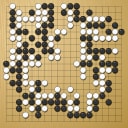 Board position at the end of game KPMC 2018 - Round 5 - Game 4: Rob van Zeijst vs Andreas Goetzfried