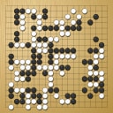 Board position at the end of game KPMC 2018 - Round 6 - Game 1: Chan Ho Jung vs Liyan Lyu