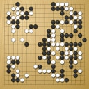 Board position at the end of game KPMC 2019 - Round 1 - Game 1: Xin He vs Paal Sannes