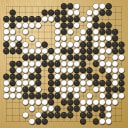 Board position at the end of game KPMC 2019 - Round 1 - Game 27: Mirta Medak vs Mathis Isaksen