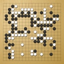 Board position at the end of game KPMC 2019 - Round 1 - Game 16: Shayn Tan vs Maria Puerta
