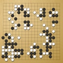 Board position at the end of game KPMC 2019 - Round 2 - Game 2: Won Jin Choi vs Dragos Bajenaru