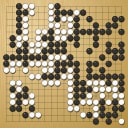 Board position at the end of game KPMC 2019 - Round 2 - Game 9: Baptiste Noir vs Andrew Kay
