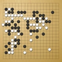 Board position at the end of game KPMC 2019 - Round 3 - Game 23: Flavien Aubelle vs Francisco Gonzalez