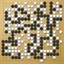 Board position at the end of game KPMC 2019 - Round 3 - Game 25: Sansar Tsolmon vs Gregor Butala