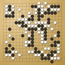 Board position at the end of game KPMC 2019 - Round 4 - Game 7: Andrew Kay vs Santiago Tabares