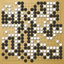 Board position at the end of game KPMC 2019 - Round 4 - Game 22: Dominique Versyck vs Bryan Guillen