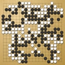 Board position at the end of game KPMC 2019 - Round 5 - Game 6: Alan Huang vs Daniel Tome