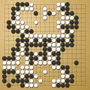 Board position at the end of game KPMC 2019 - Round 5 - Game 3: Sheng-Chieh Lo vs Gyorgy Csizmadia