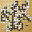 Board position at the end of game KPMC 2019 - Round 5 - Game 10: Tony Purcell vs Baptiste Noir