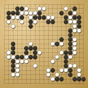 Board position at the end of game KPMC 2019 - Round 6 - Game 6: Baptiste Noir vs Alan Huang