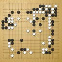 Board position at the end of game KPMC 2020 - Round 1 - Game 17: Viktor Lin vs Lovro Furjanic