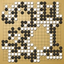 Board position at the end of game KPMC 2020 - Round 2 - Game 6: Yi-Tien Chan vs Yilin Chen
