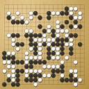 Board position at the end of game KPMC 2020 - Round 2 - Game 13: Mathis Isaksen vs Stanislaw Frejlak