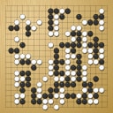 Board position at the end of game KPMC 2020 - Round 3 - Game 7: Vladas Zaleskas vs Philippe Renaut