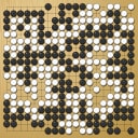 Board position at the end of game KPMC 2020 - Round 8 - Game 1: Minoru Ozeki vs Tianfang Ma