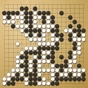 Board position at the end of game KPMC 2021 - Round 1 - Game 17: Chun-Chen Chung vs Tungalag Ravjir