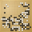 Board position at the end of game KPMC 2021 - Round 1 - Game 19: Denis Karadaban vs Simonas Satkus