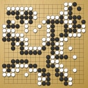 Board position at the end of game KPMC 2021 - Round 1 - Game 2: Ian Tomasini vs Qiuxuan Huang
