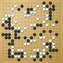 Board position at the end of game KPMC 2021 - Round 2 - Game 5: James Hutchinson vs Yi-Tien Chan