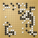 Board position at the end of game KPMC 2021 - Round 2 - Game 1: Seung-Gu Kim vs Amir Fragman