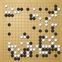 Board position at the end of game KPMC 2021 - Round 4 - Game 10: Shunji Morikawa vs James Hutchinson