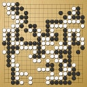 Board position at the end of game KPMC 2021 - Round 6 - Game 2: Qiuxuan Huang vs Justin Teng