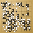 Board position at the end of game KPMC 2022 - Round 3 - Game 11: Javier-Aleksi Savolainen vs Lucas Neirynck