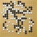 Board position at the end of game KPMC 2022 - Round 3 - Game 4: Rob van Zeijst vs Christopher Kacwin