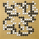 Board position at the end of game KPMC 2022 - Round 6 - Game 1: Jeong-seon Kim vs Minoru Ozeki