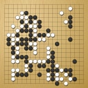 Board position at the end of game KPMC 2023 - Round 1 - Game 21: Alban Granger vs Theo Kartawijaya