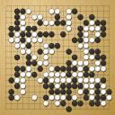 Board position at the end of game KPMC 2023 - Round 3 - Game 10: Kiko Emura vs Denis Dobranis