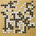Board position at the end of game KPMC 2023 - Round 3 - Game 12: Alessandro Pace vs Rob van Zeijst