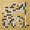 Board position at the end of game KPMC 2023 - Round 3 - Game 1: Chongzhe Tang vs Jeremy Chiu