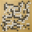 Board position at the end of game KPMC 2023 - Round 5 - Game 4: Valerii Krushelnytskyi vs Alessandro Pace