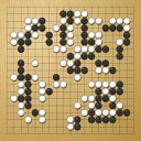 Board position at the end of game KPMC 2023 - Round 5 - Game 10: Alex Rix vs Tal Michaeli