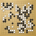 Board position at the end of game KPMC 2023 - Round 6 - Game 17: Damir Ganeyev vs David Pollitzer