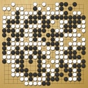 Board position at the end of game KPMC 2023 - Round 6 - Game 5: Han-phil Park vs Kiko Emura