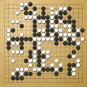 Board position at the end of game KPMC 2023 - Round 7 - Game 14: Wei Jie Teh vs In-Hang Sam