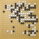 Board position at the end of game KPMC 2023 - Round 7 - Game 7: Brady Bei Ming Zhang vs Bryan Chen Yu